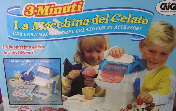 Macchina del gelato: un giocattolo della nostra infanzia