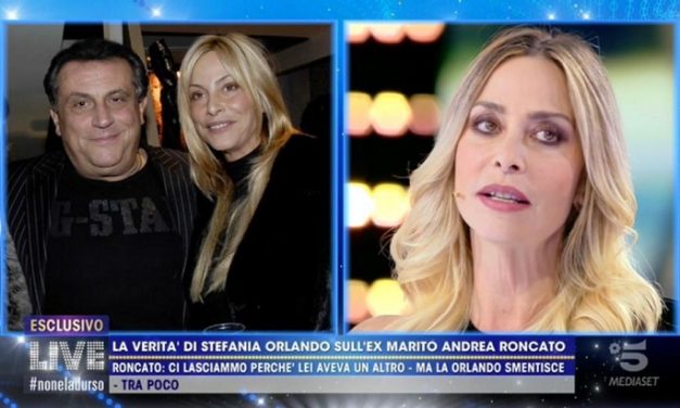 Stefania Orlando su Roncato: “Non credo che nominerò mai più il suo nome, non ne vale la pena”