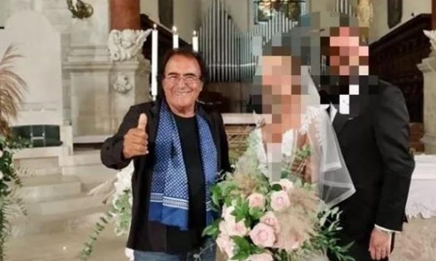 Al Bano canta ad un matrimonio in chiesa e fa infuriare il Vescovo: “Non è un palcoscenico”