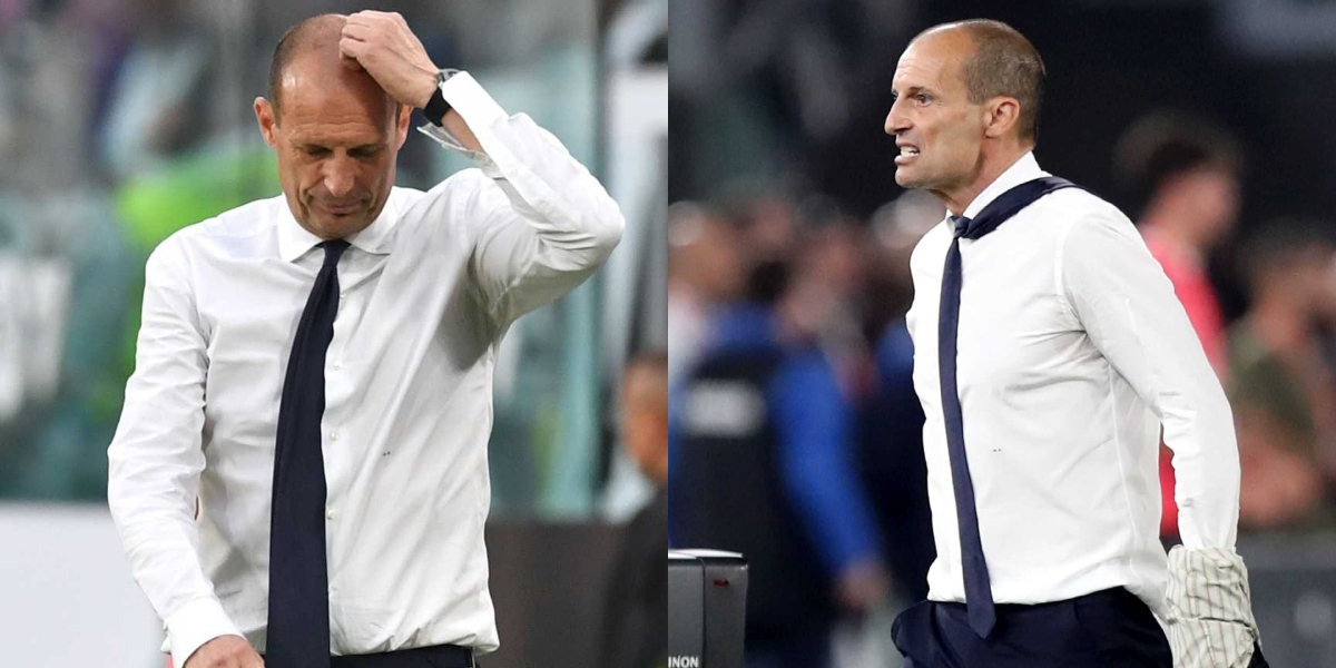 Massimiliano Allegri non è più l’allenatore della Juventus