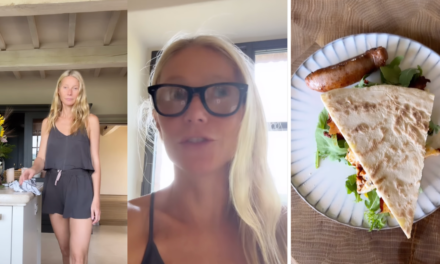 Gwyneth Paltrow, virale il video in cui parla italiano e fa “colazione per il fidanzato in stile umbro”