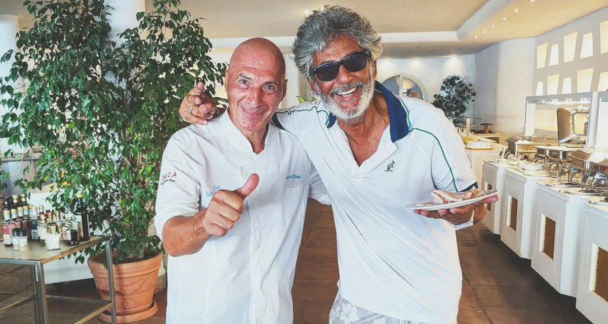 Fiorello “irriconoscibile con la barba lunga e i capelli brizzolati”, i paragoni con Flavio Briatore ed altri