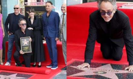 Tim Burton riceve la stella sulla Hollywood Walk of Fame, Winona Ryder: “La tua amicizia è un regalo enorme”