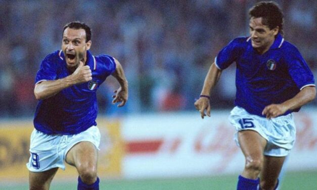 Baggio ricorda Schillaci: “Ciao mio caro amico, anche stavolta hai voluto sorprendermi, rimarranno per sempre impresse nel mio cuore le notti magiche di Italia 90”