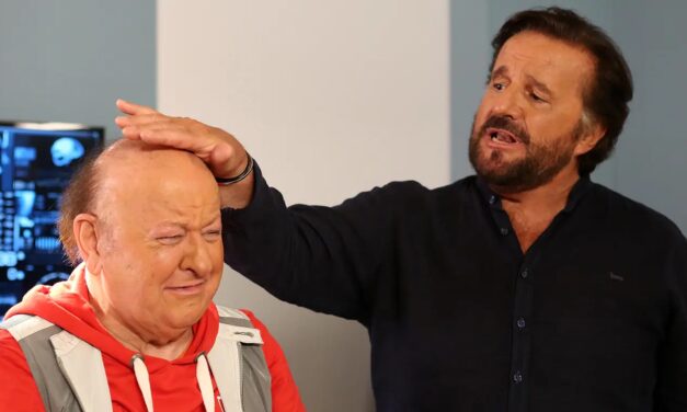 De Sica: “Un nuovo film con Boldi? Se arriva un’idea buona, faremo i due vecchietti col bastone!”