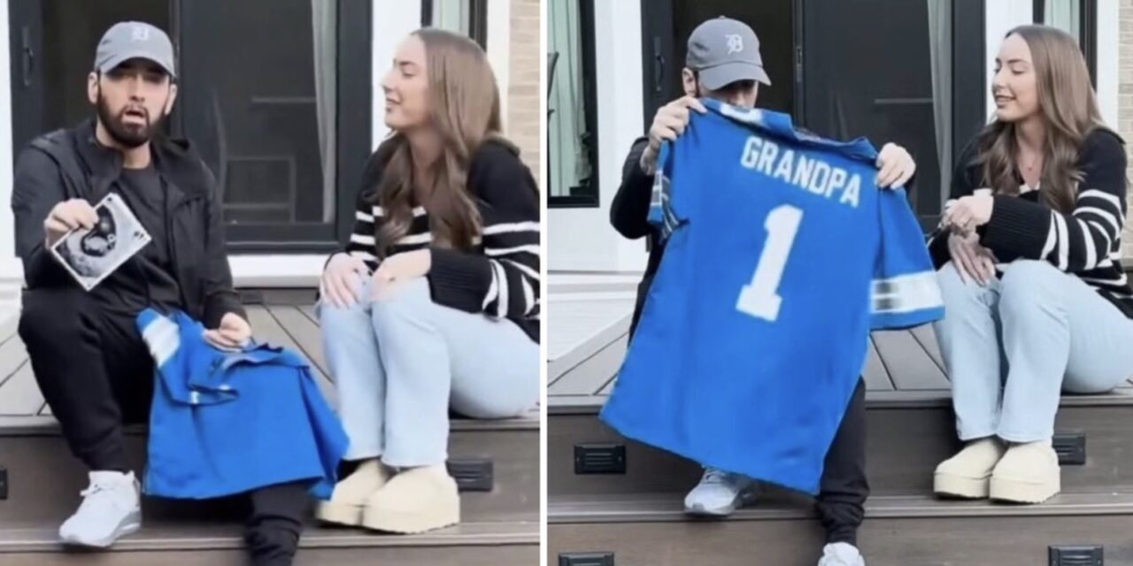 Eminem diventerà nonno, la figlia Hailie è incinta: l’annuncio nel video della nuova canzone