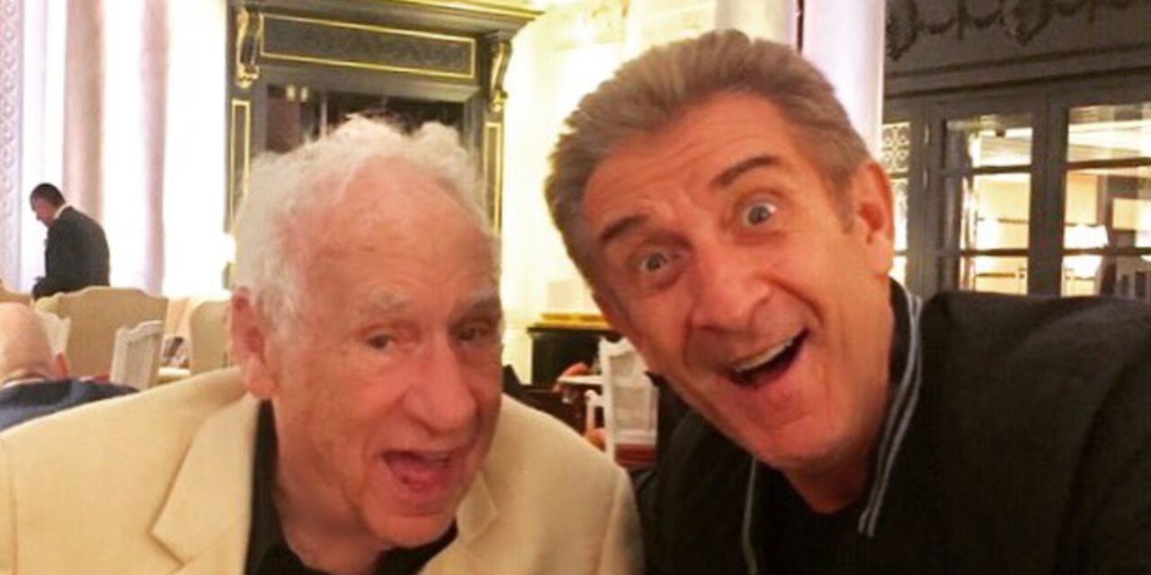 Ezio Greggio: “Mel Brooks? Sono stato da lui ad aprile, ha 98 anni e in grande forma. Sta per produrre un film”