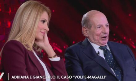 Magalli incontra Adriana Volpe per la prima volta in tv: “Chiedo scusa, mi dispiace. Di cose sbagliate ne sono successe tante, quasi tutte per colpa mia””