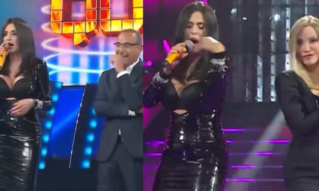 Tale e Quale show Valeria Marini e Carmen Di Pietro imitano Paola e Chiara, Malgiolio: “Un incubo incredibile”