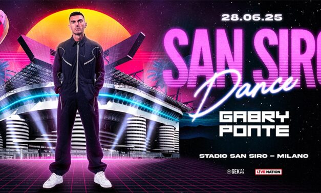 Gabry Ponte, in arrivo il concerto a San Siro il 28 giugno 2025: sarà il primo dj della storia nello stadio milanese