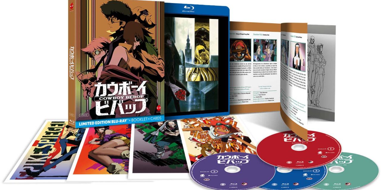 Cowboy Bebop disponibile in Limited Edition Anime Factory 4 Blu-ray + Cards + Booklet – Serie TV Completa (Blu-ray)