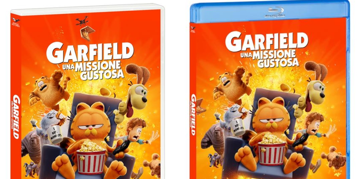 Garfield : Una Missione Gustosa disponibile in DVD e Blu-Ray