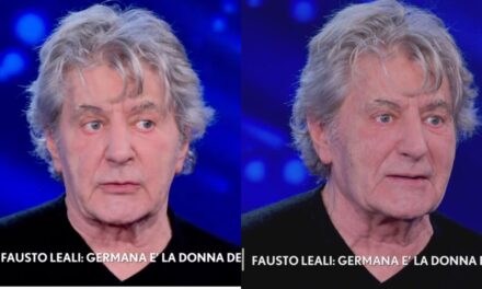 Verissimo, Fausto Leali si commuove per la lettera della moglie Germana Schena