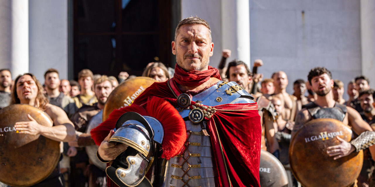 Francesco Totti a Lucca Comics & Games 2024 per Il Gladiatore II