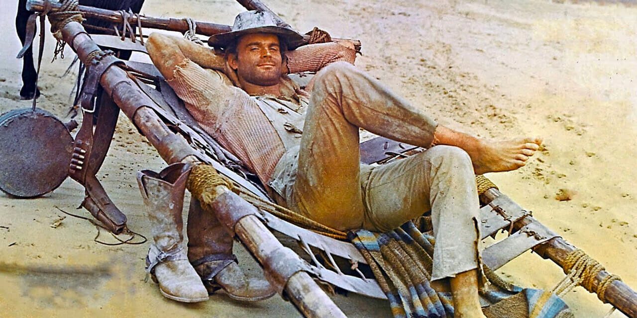 continuavano a chiamarlo… Terence Hill: “Inventai la slitta vedendo un film di Stanlio e Ollio”