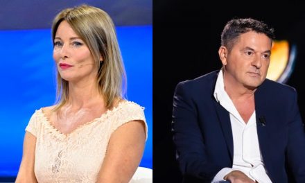 Flavia Vento su Teo Mammucari: “Non ha retto alle domande della Fagnani e ha reagito in maniera aggressiva. Potremmo rifare ‘Libero’, io conduco, lui va sotto al tavolo!”