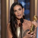 Golden Globe, Demi Moore vince come miglior attrice in una commedia: “Ho pensato che la mia carriera fosse finita”