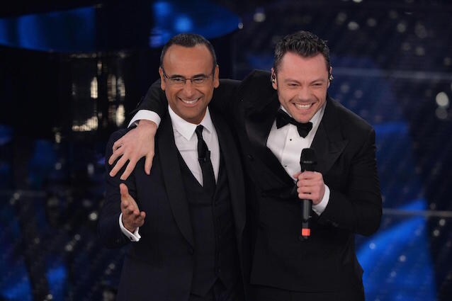 Sanremo 2025, Carlo Conti: “Tiziano Ferro non ha presentato nessuna canzone, firma il brano di Ranieri, ma l’ho scoperto dopo. La Lucarelli al Dopofestival? Ci sarà!”